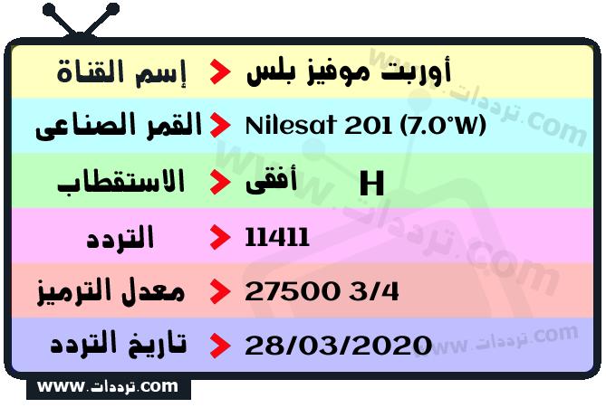 تردد قناة أوربت موفيز بلس على القمر نايل سات 201 7 غرب 2026